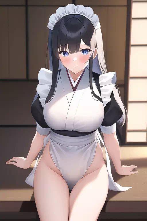 褌×メイドさん