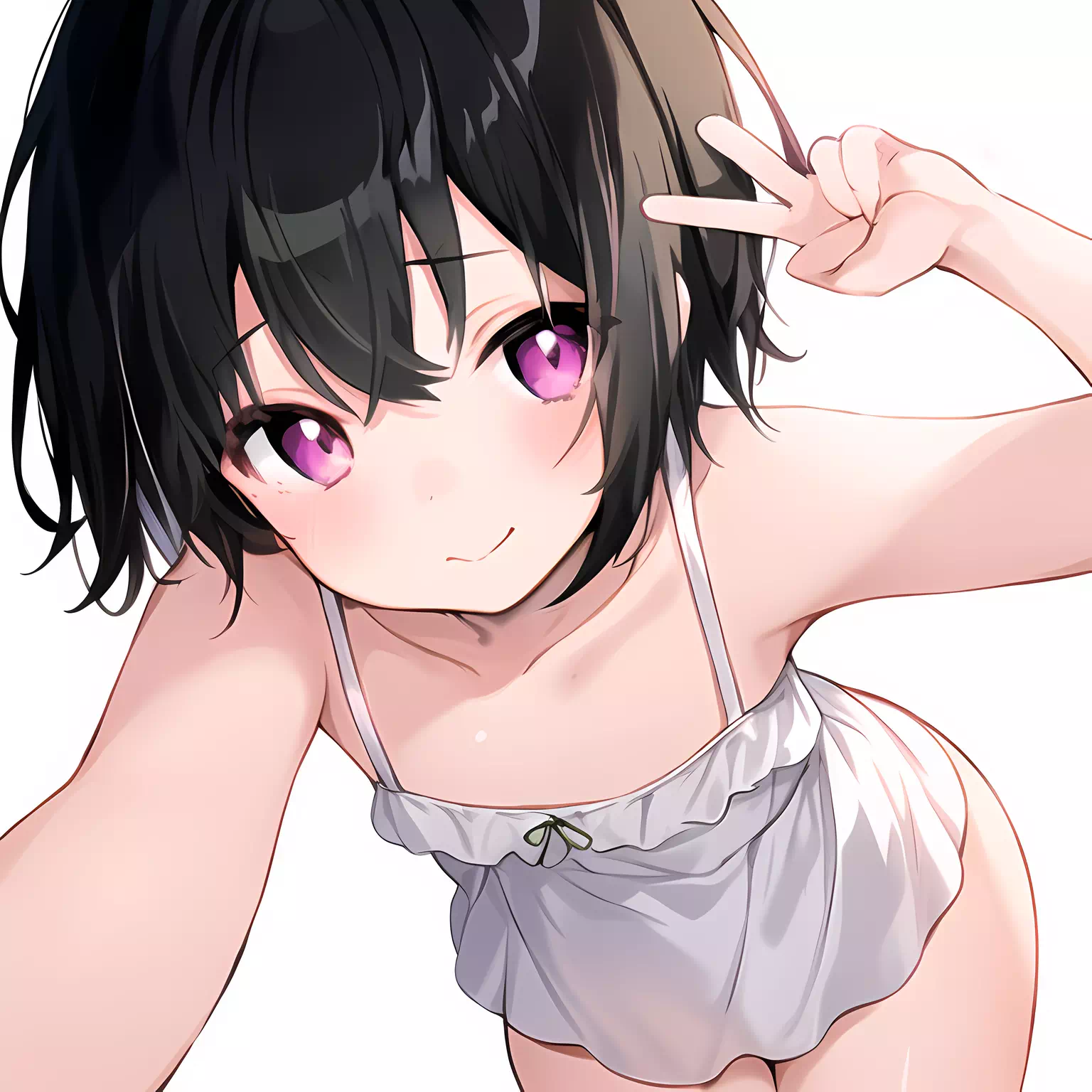 ボクシングガールは負けた (AIイラスト)