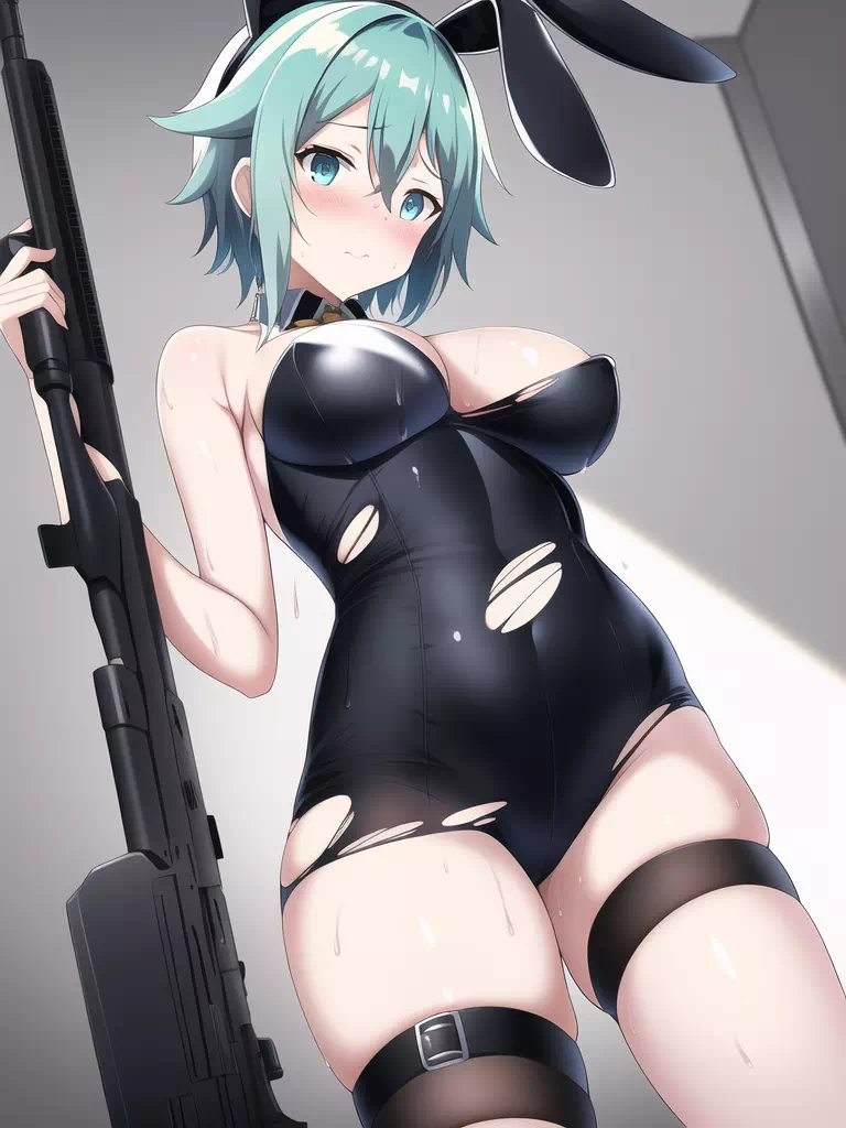 Sinon bunnygirl シノン バニーガール