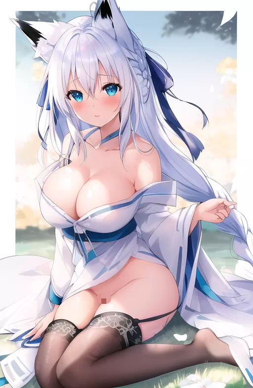 白上フブキ、ここで、しちゃおっか、、？