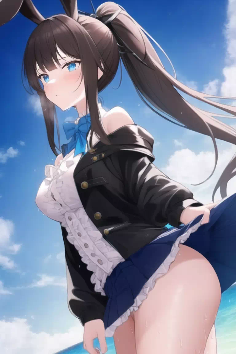 寝ちゃダメウサギの年娘AI??