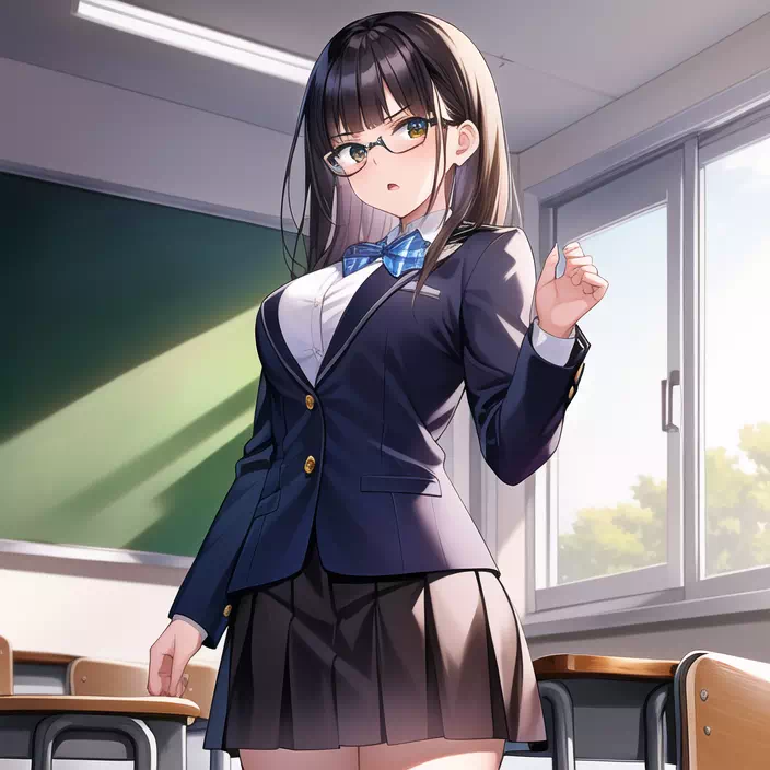 オタクに厳しい委員長 セフレ調教済み