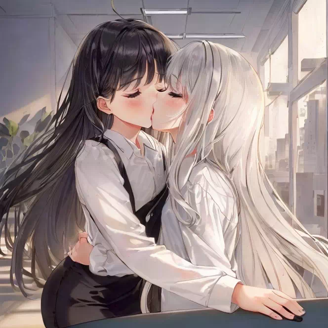 OL百合キス　6選