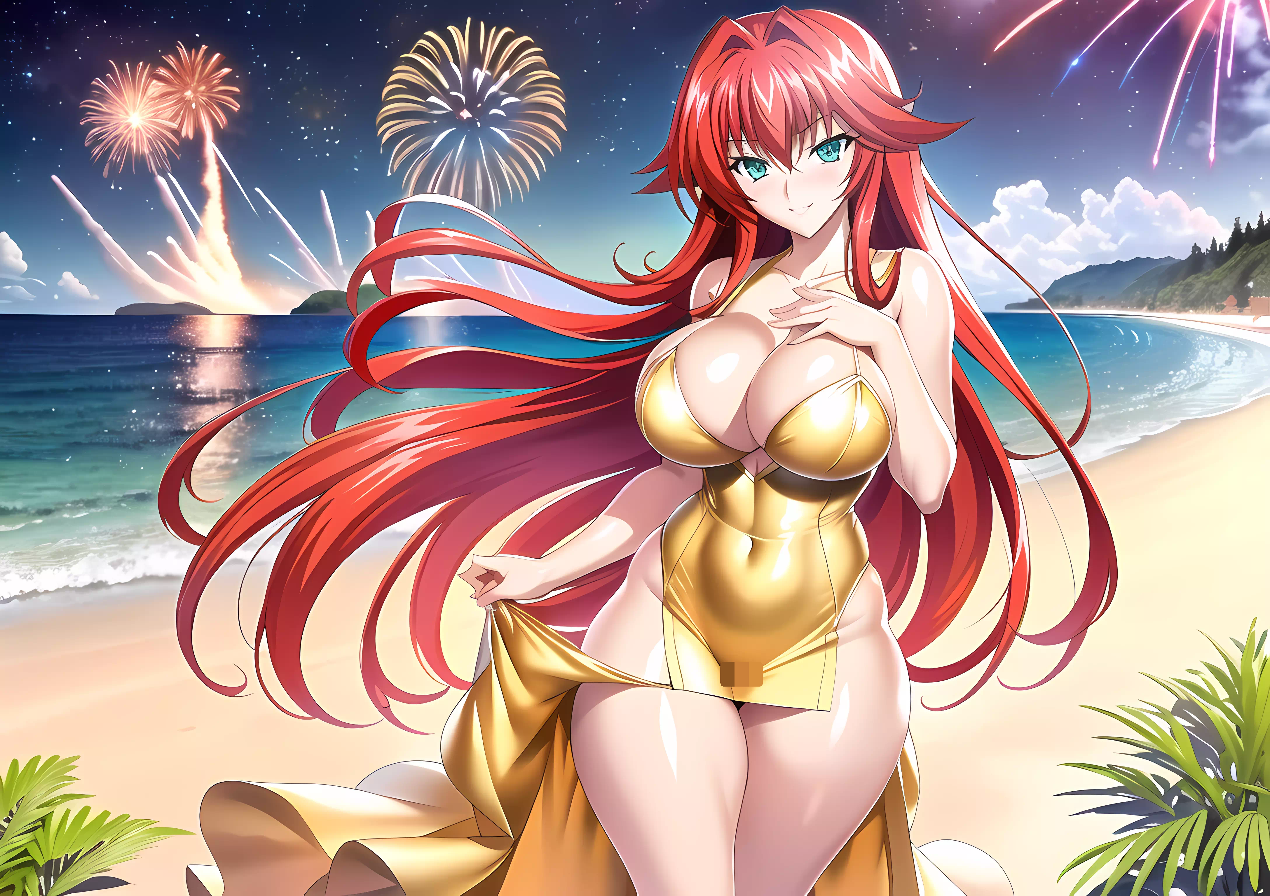 Rias Gremory Beach