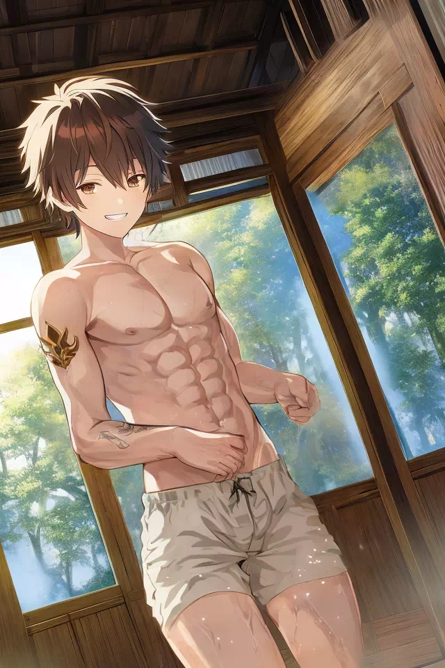 不思議な皮スーツを着た青年がエルフの花嫁に！