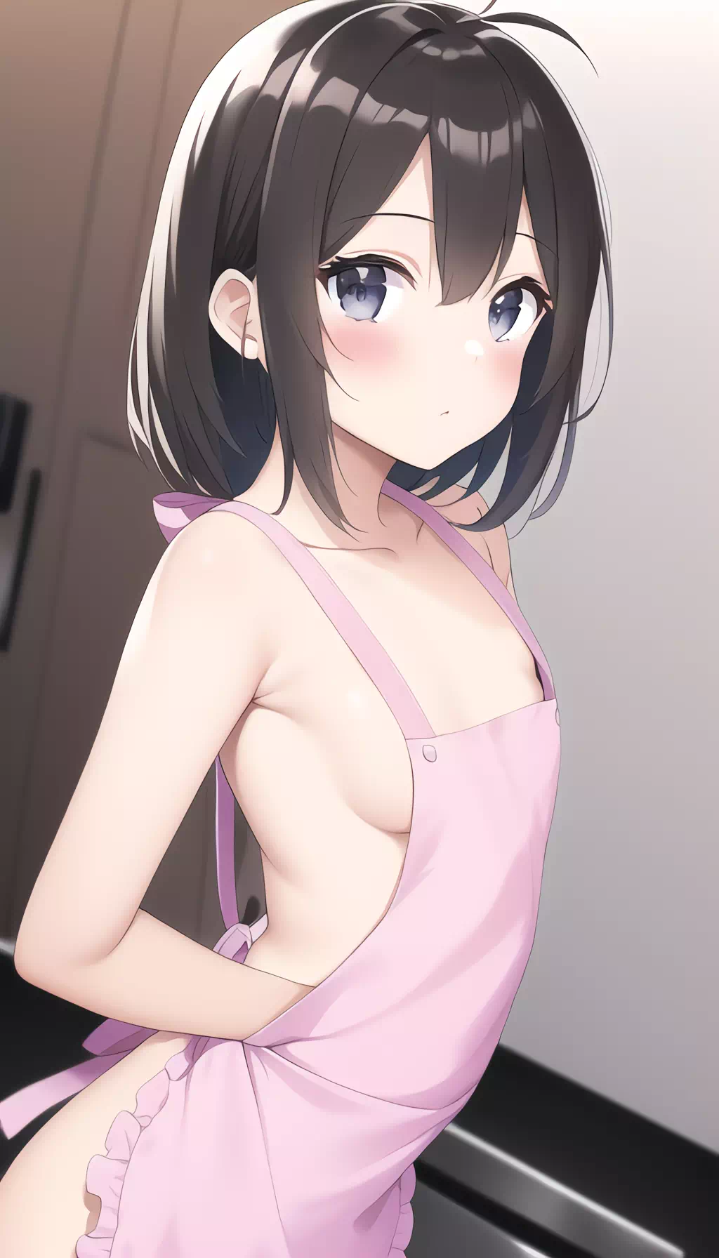 【単発】妹ちゃんが裸エプロンで迎えてくれました