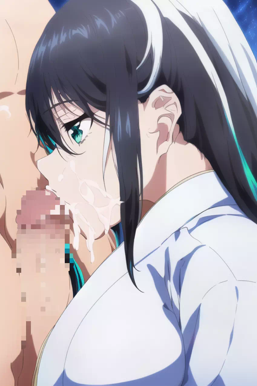 虚構推理の雪女さんにぶっかけ