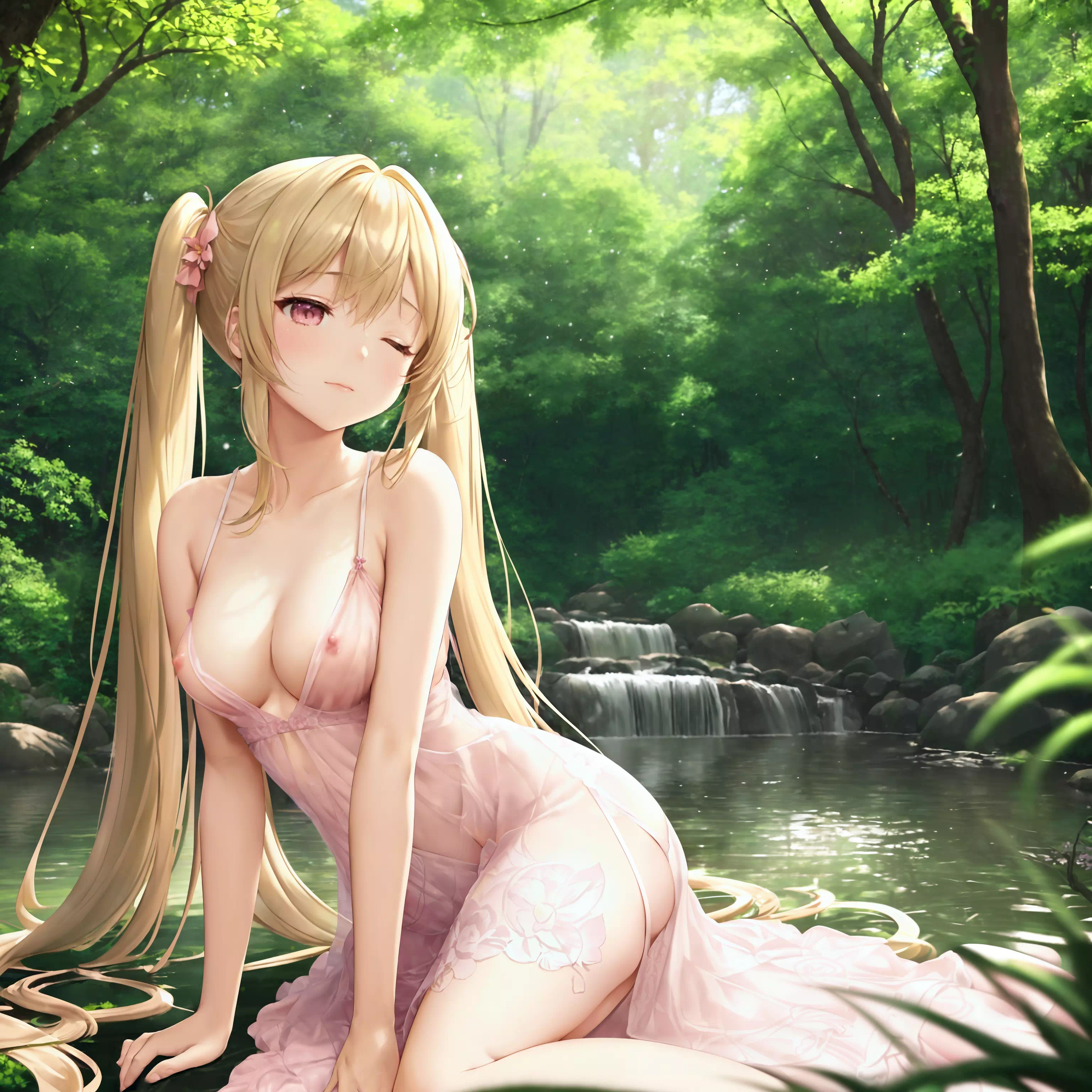 へたくそなウインク