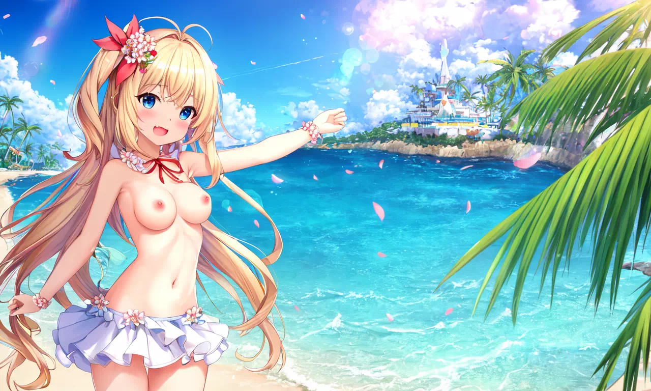 お嬢様、南の島へ行く(topless)