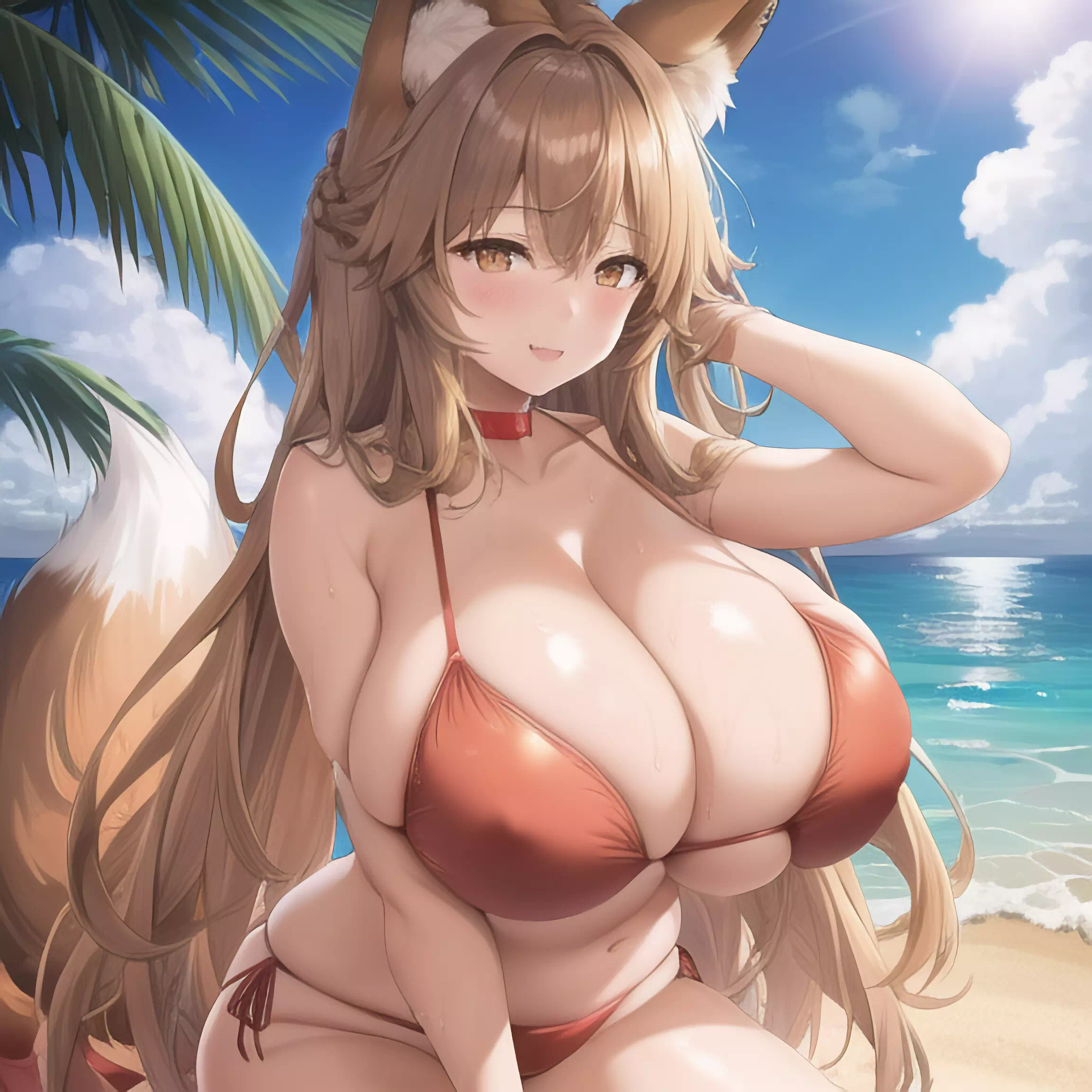 Huge breasts, Foxgirl #2