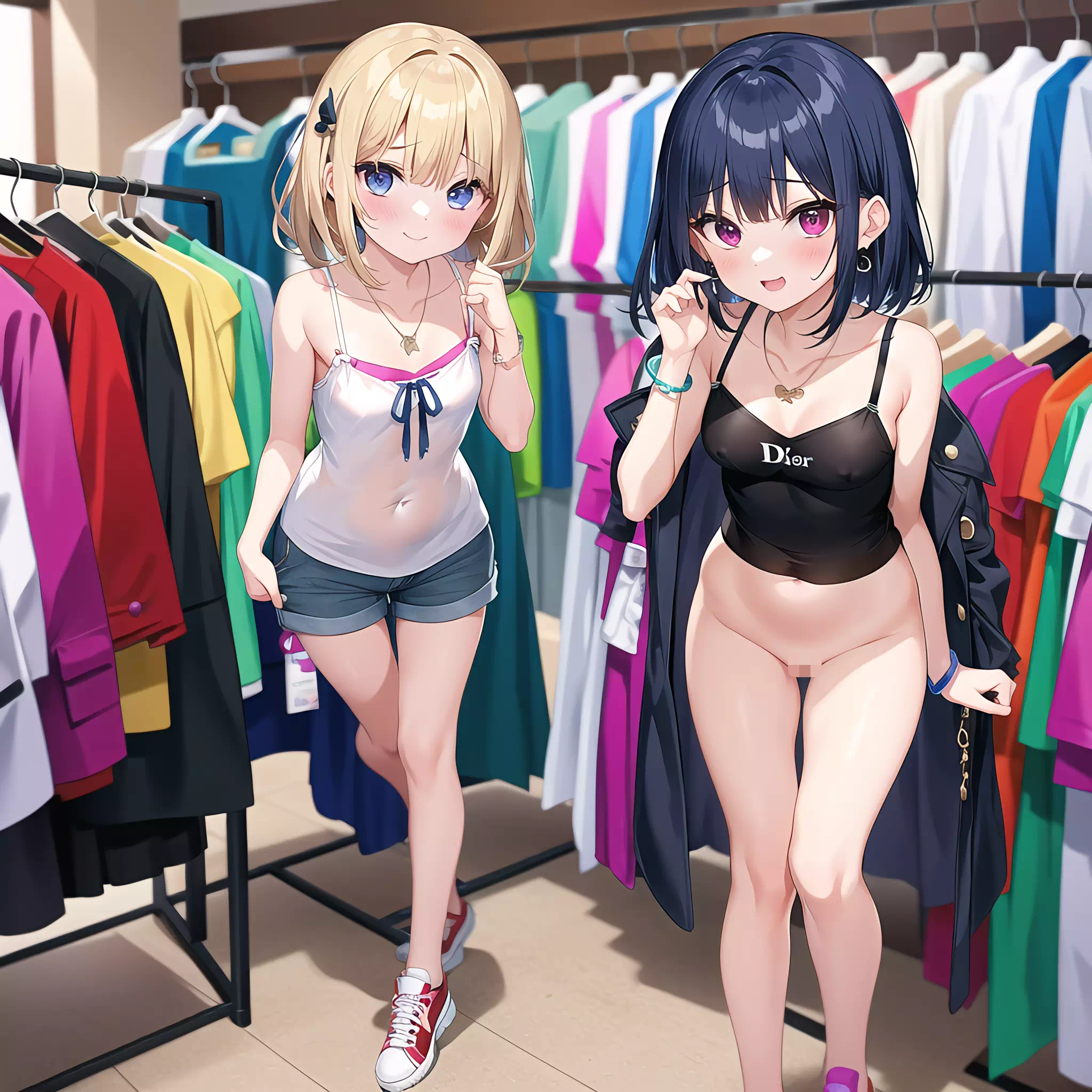 露出見せつけ女の子