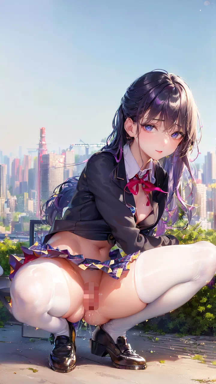 エクストリームおしっこ部の活動が快感になってきた新入部員