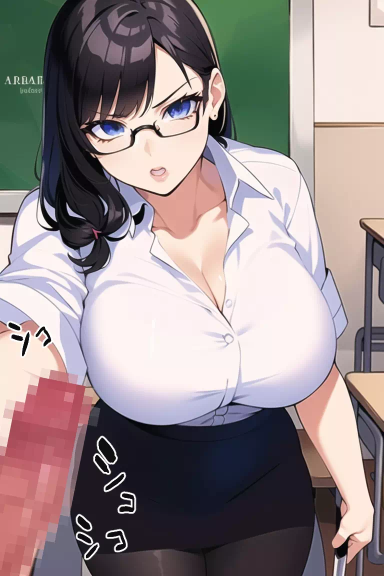 口うるさい女教師に時間停止いたずら
