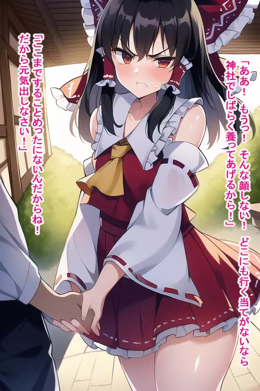 好感度マックス霊夢　その１