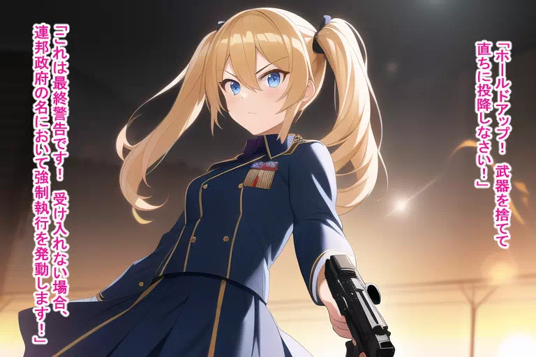 ホールドアップ！　からの命乞い