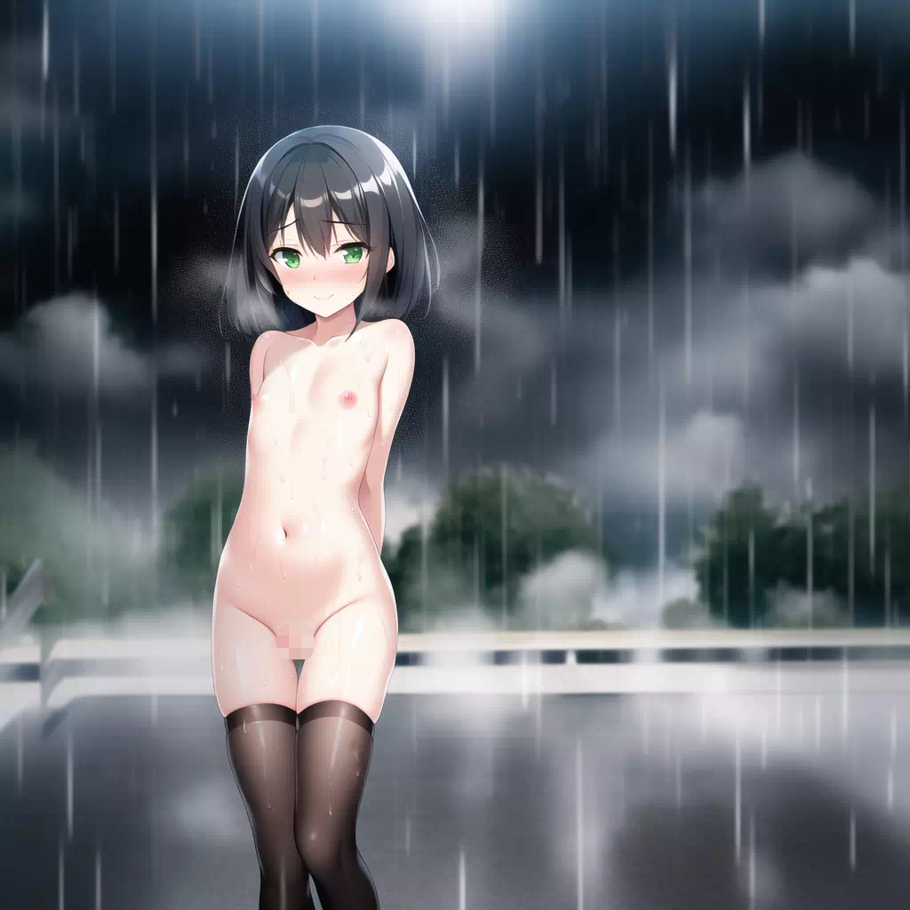 第3回　陸上少女～雨の日は露出日和