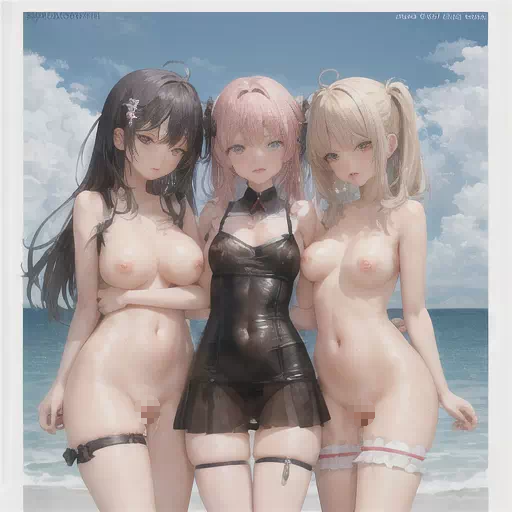 Beach fun with friends 01