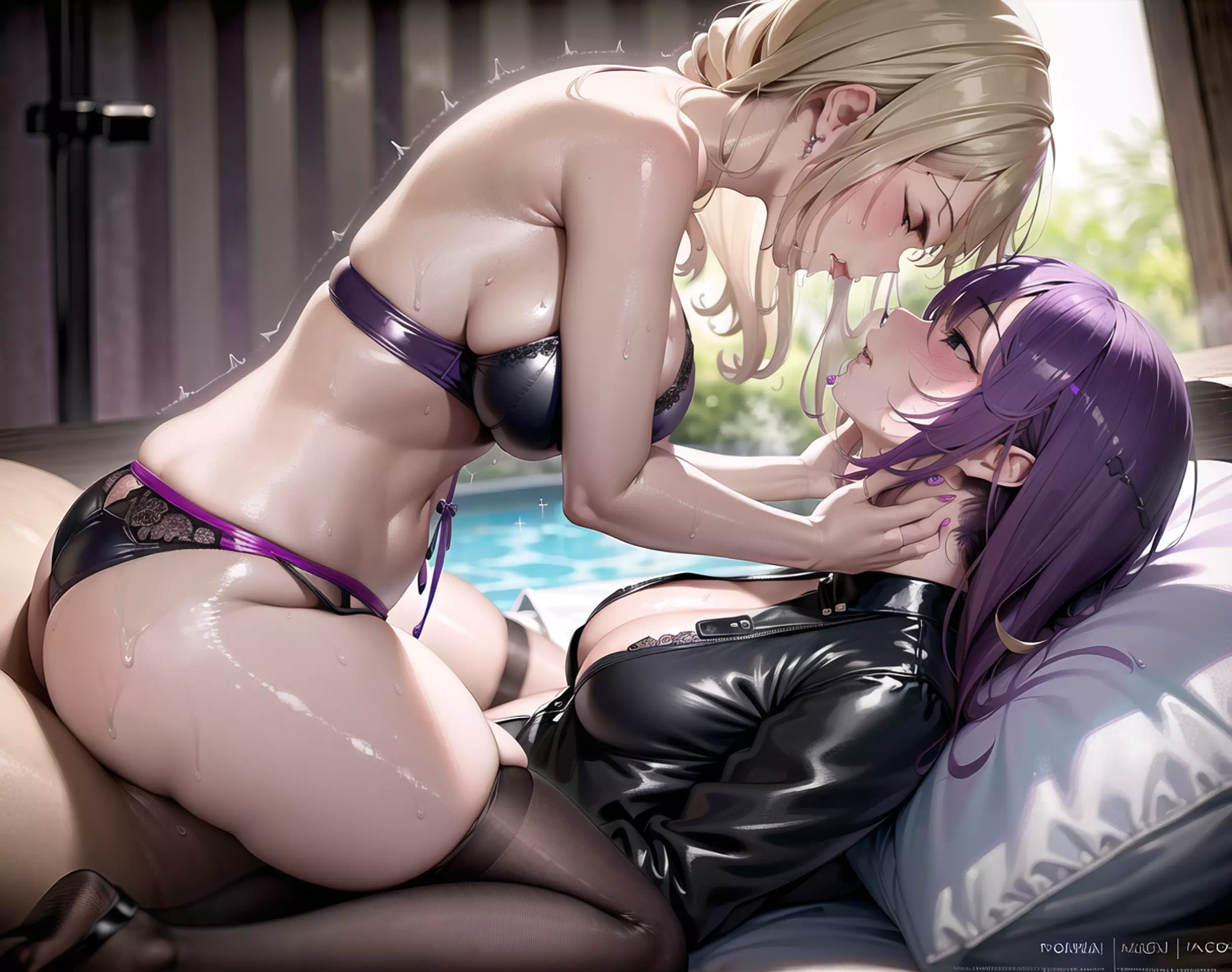 紫色のテクニック