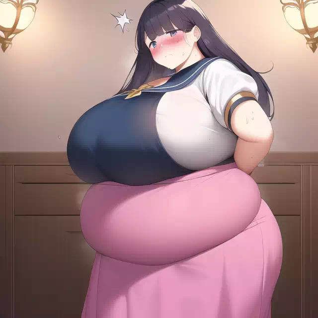 novelAI fat majical girl