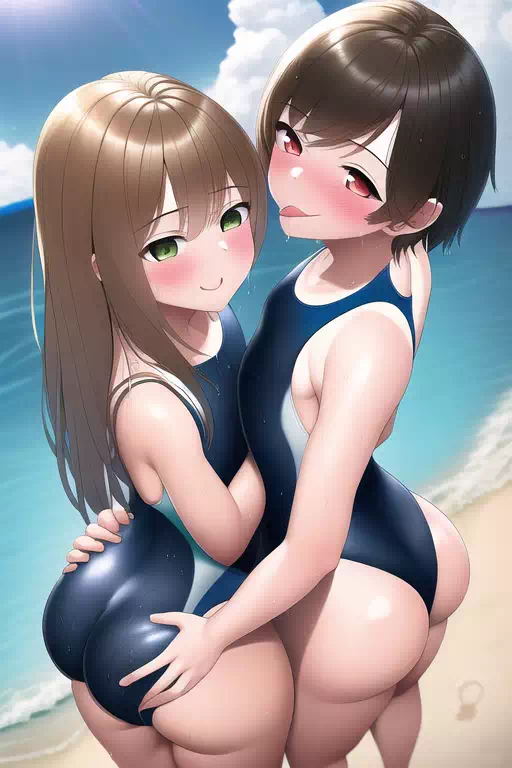 Yuri On The Beach NovelAI