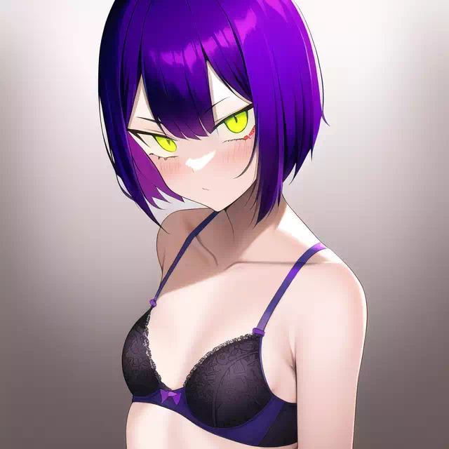 purple girl underwear