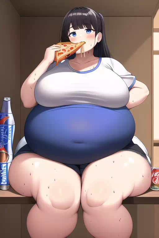 novelAI fat girl past work2