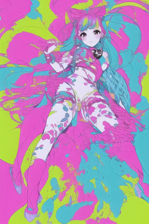 [NovelAI]Colorful Girl&#8217;s