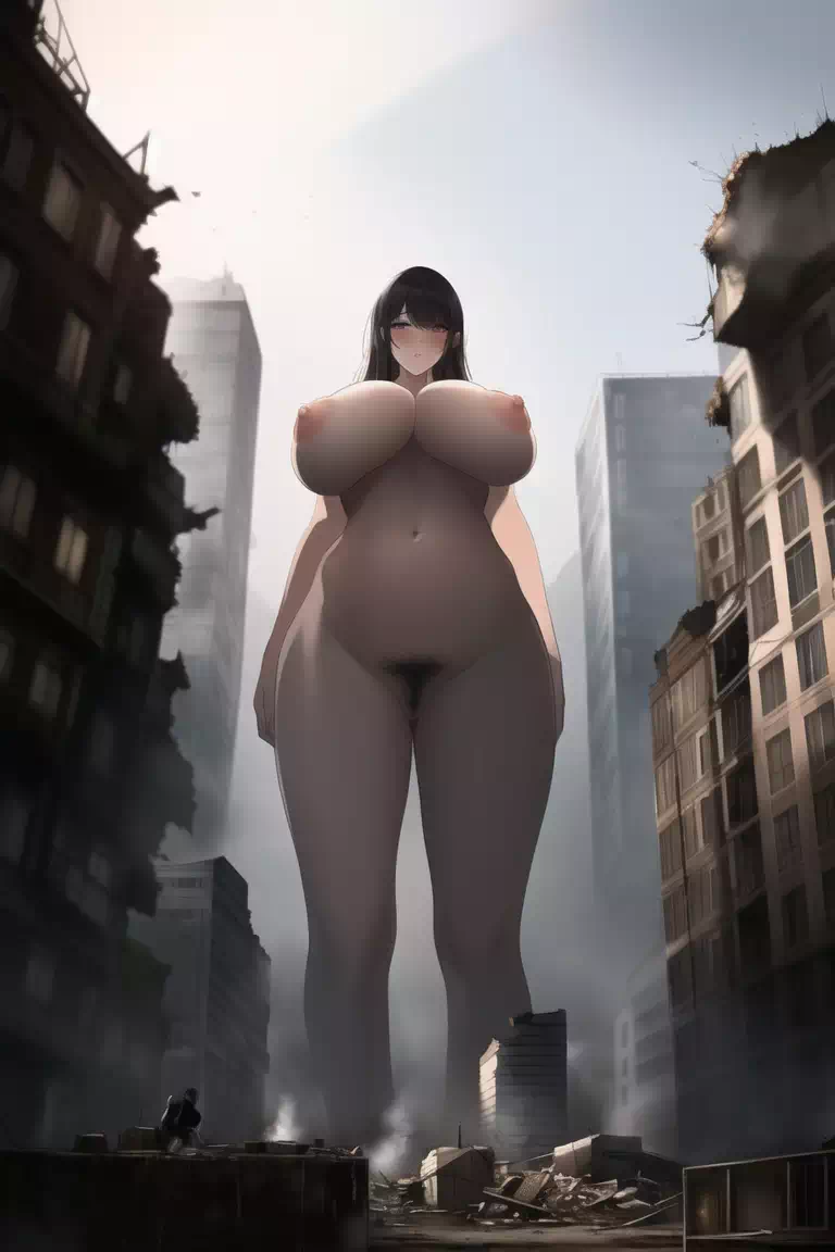 [お題箱]全裸女巨人，襲来