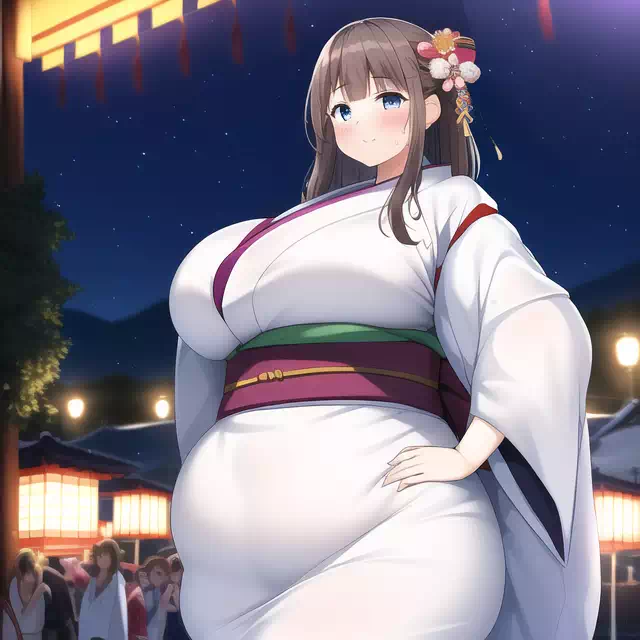 novelAI fat japan girl