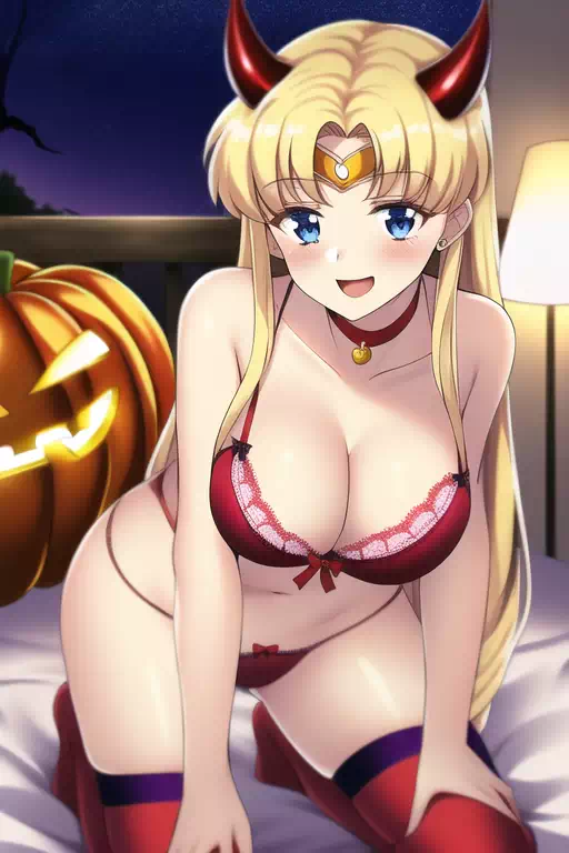 Ready for Halloween？ (NovelAI)