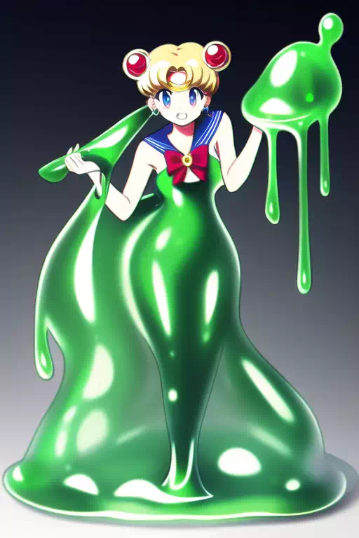 【NovelAI】Slime experiment