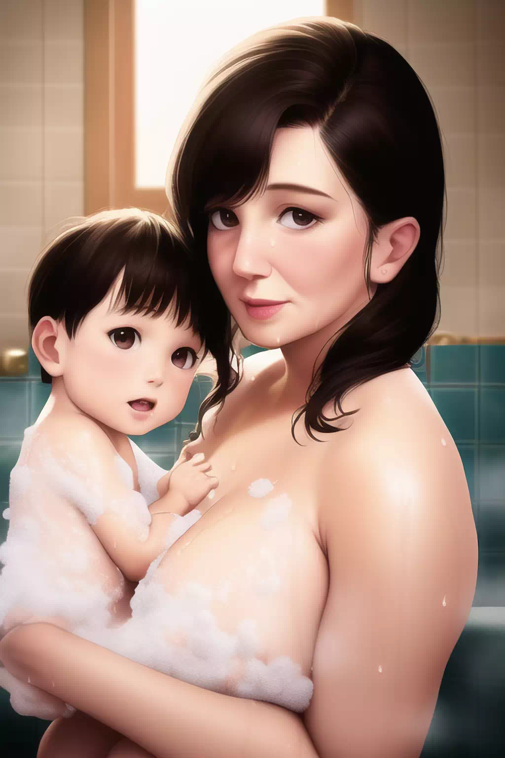 【AI】Mommy-03（bathing）