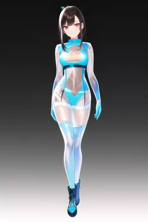 【NovelAI】Futuristic costume!
