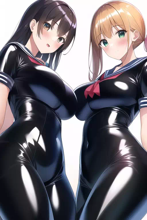 【NovelAI】Rubber girls!