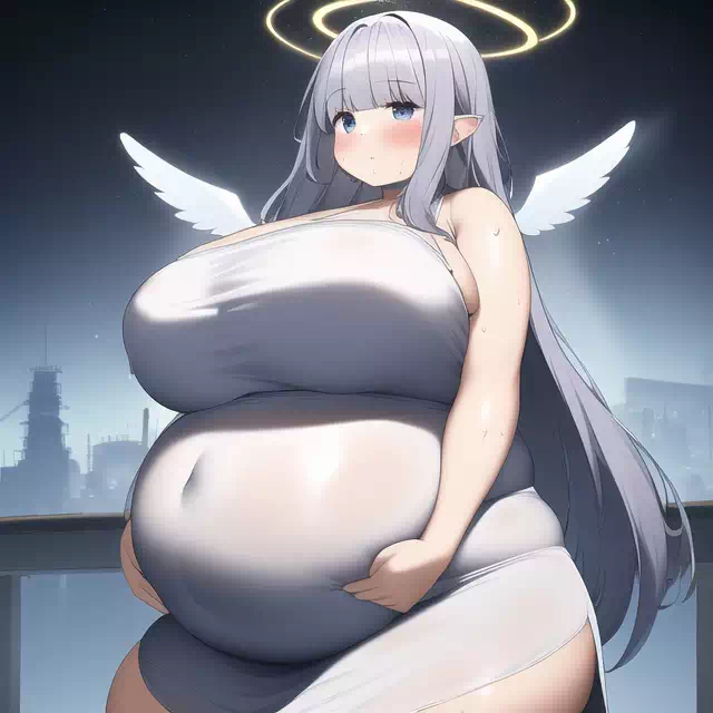 novelAI fat monster girl
