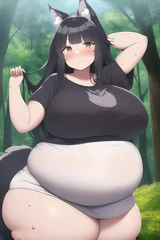 novelAI fat monster girl