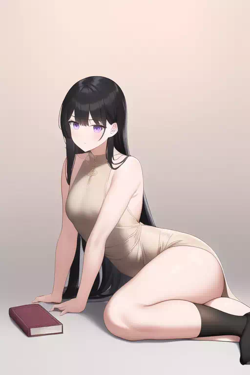 Pretty anime girl illustrations