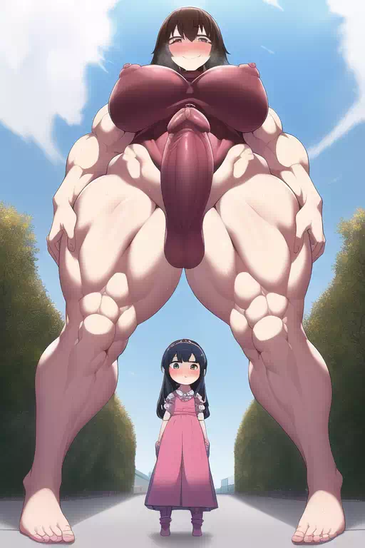 Giantess Muscle Futanari