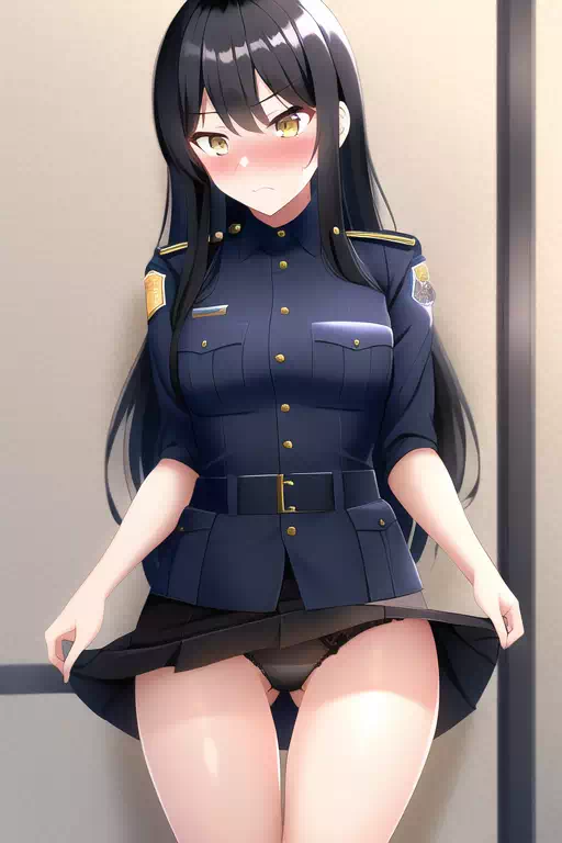 Military girls have some trouble