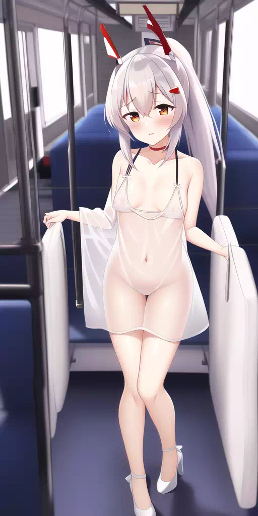 Ayanami in the train
