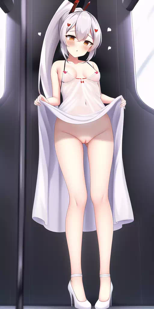 Ayanami in the train