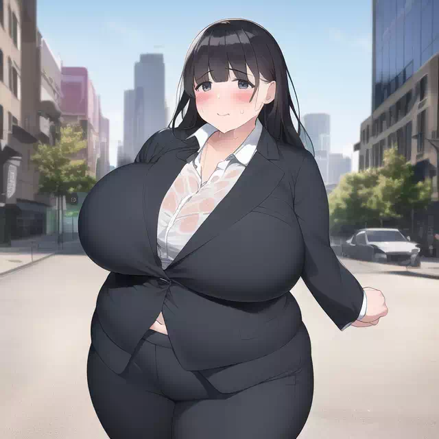 novelAI fat girl3