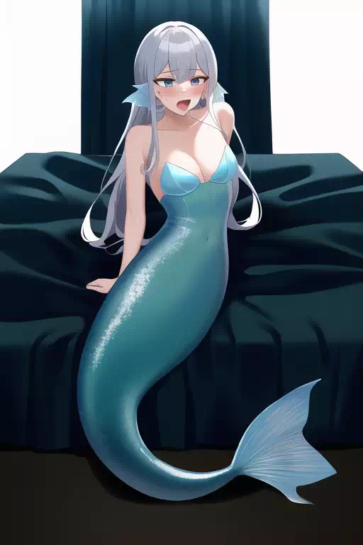 Sitting Mermaid