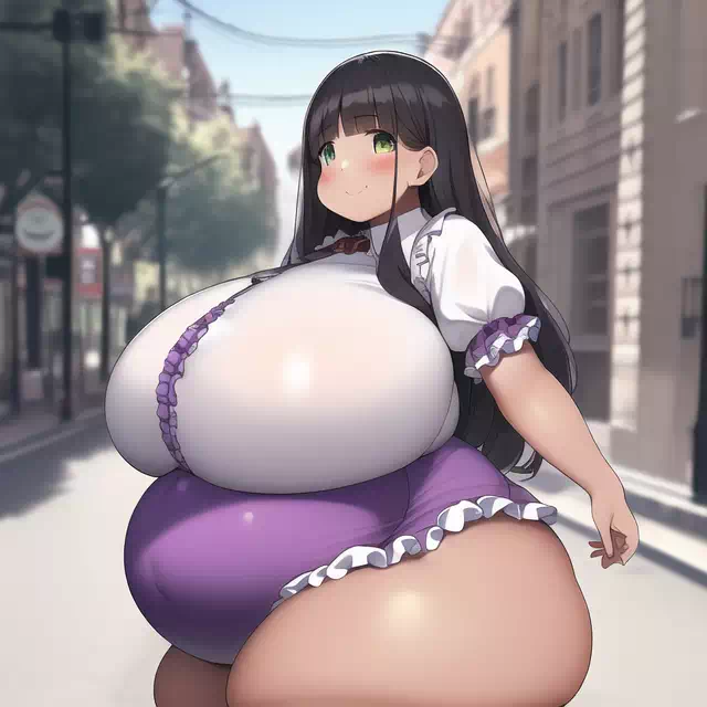 novelAI fat girl 2