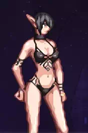 Novel Ai) DFO Thief bikini 1