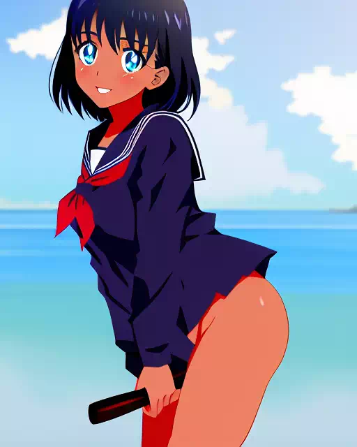 ?Mio is a little hot～