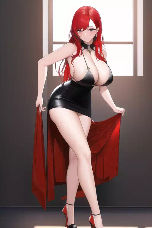 Request ：high heels and red hair