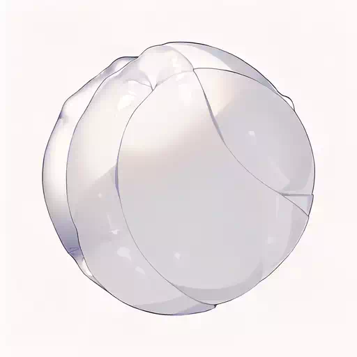 AI球体化 百バレー(3) 白い体育座りJKでボール