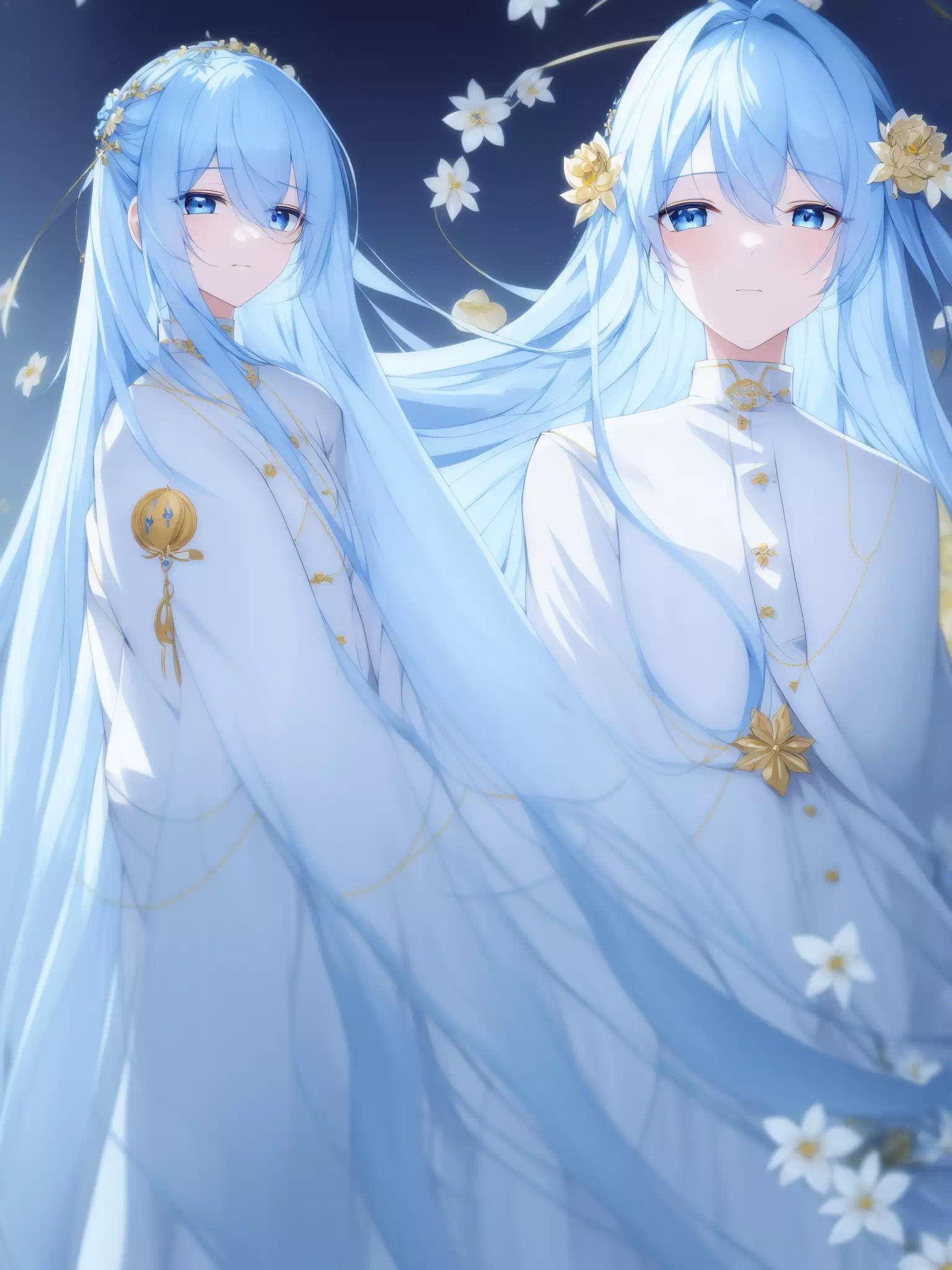 Royal twins (or sisters)