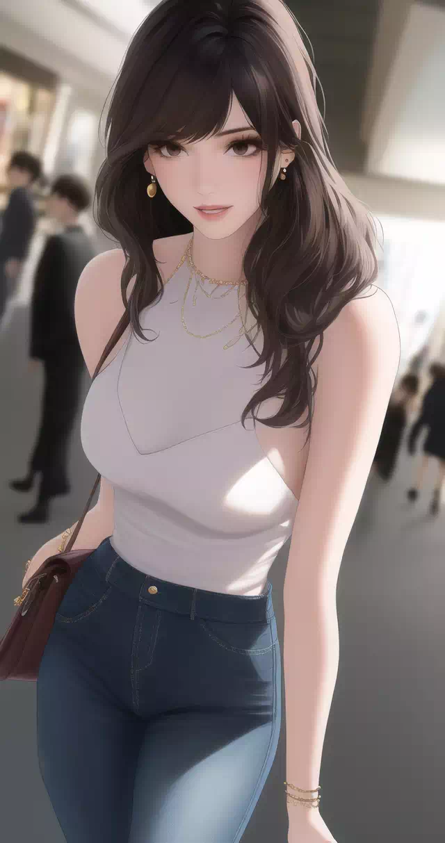 AI-Modern Fashion Girl